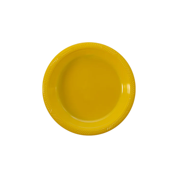 PLATO DELUXE 6” AMARILLO X10