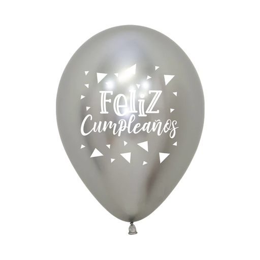 [GLOBOS] R-12 IMP FC TRIANGULOS R PLATA