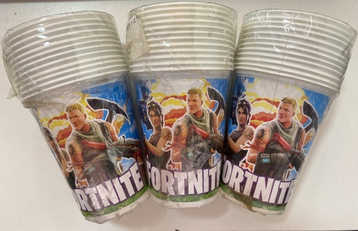 VASO PLASTICO FORNITE X 12 